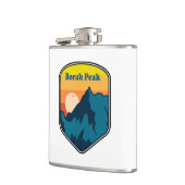 Borah Peak Idaho Zonsopgang Heupfles (Links)