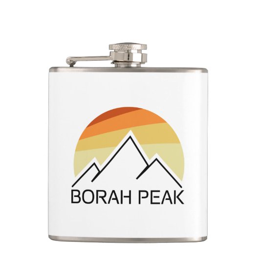 Borah Peak Retro Heupfles (Voorkant)