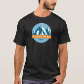 Borah Peak Stars Moon T-shirt (Voorkant)
