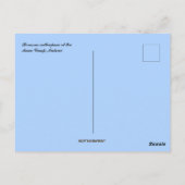 Borassus Aethiopum Palm in het Mvuu Camp in Malawi Briefkaart (Achterkant)