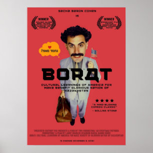 Borat Japanse stijl 2 Poster