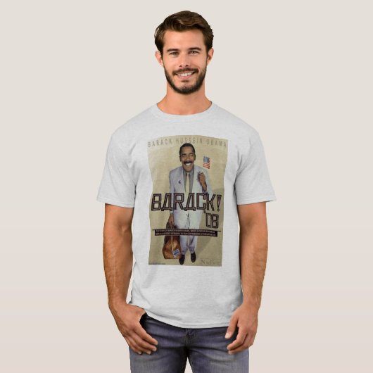 Borat Obama T-shirt (Voorkant volledig)