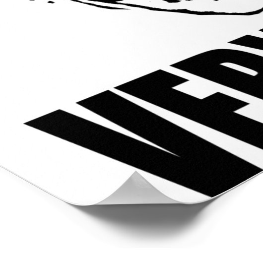 Borat Zeer Nice Poster (Hoek)