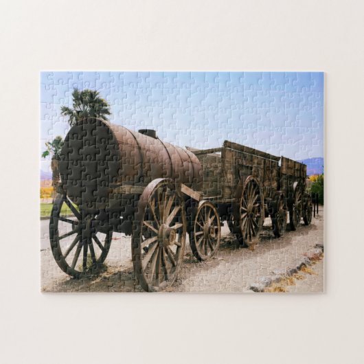 Borax Wagons California. Legpuzzel (Horizontaal)