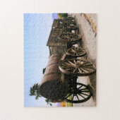 Borax Wagons California. Legpuzzel (Verticaal)