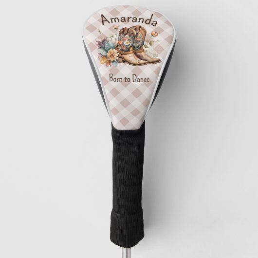Borb om golfhoofd te bedekken golfheadcover (Voorkant)