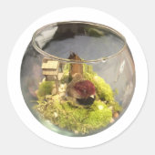 borb planetarium ronde sticker (Voorkant)