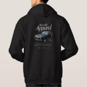 Borcelle Apparel – Digitale Hoodie auto’s (Achterkant)