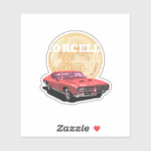 BORCELLE op maat gesneden vinyl sticker (Vel)