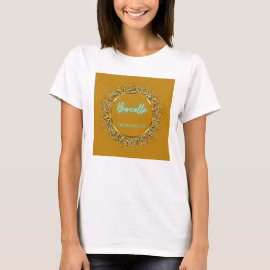 Borcelle Salon en Spa Logo T-shirt (Voorkant)