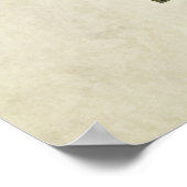 Bord 125 | Bruin-gezoogde Nuthatch Poster (Hoek)