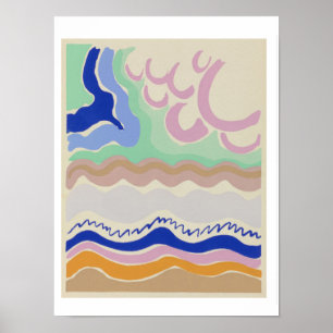 Bord 14 van Sonia Delaunay, Poster