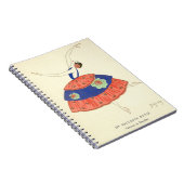 Bord 1920 van de mode notitieboek (Rechterzijde)