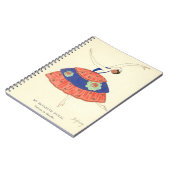 Bord 1920 van de mode notitieboek (Linkerzijde)