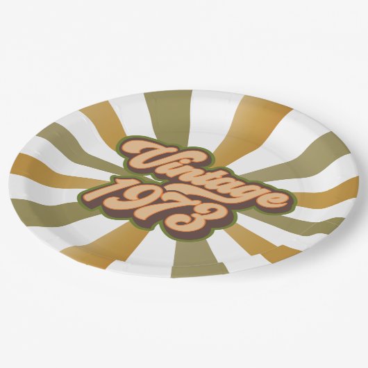  Bord 1973 - 50ste verjaardag (Gekanteld)