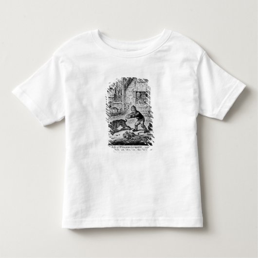 Bord 1 van "Het leven van William Cobbett" Kinder Shirts (Voorkant)