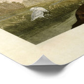 Bord 307 | Blue Crane of Heron | Vogels van Amerik Poster (Hoek)