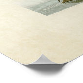 Bord 405 | Halfgepalmeerde Sandpiper Poster (Hoek)