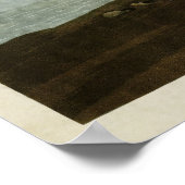 Bord 421 | Bruin Pelican | Vogels van Amerika Poster (Hoek)