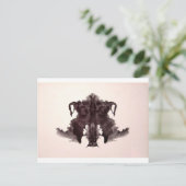 Bord 4 Dierlijke huid Briefkaart (Staand voorkant)