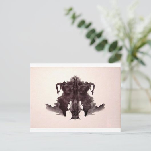 Bord 4 Dierlijke huid Briefkaart (Staand voorkant)