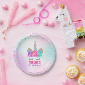 Bord 7 van het Document van de eenhoorn Roze en (Feest)