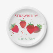 Bord aardbeipapier (Voorkant)