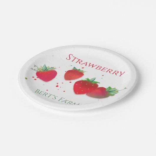 Bord aardbeipapier (Gekanteld)