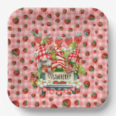 Bord aardbeipapier (Voorkant)