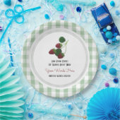 Bord aardbeipapier (Feest)