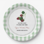 Bord aardbeipapier (Voorkant)