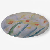 Bord abstract deffodis (Gekanteld)