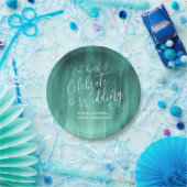 Bord abstract maragingpapier voor bruiloft (Feest)