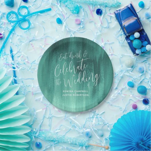 Bord abstract maragingpapier voor bruiloft (Feest)