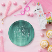 Bord abstract maragingpapier voor bruiloft (Feest)