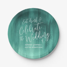 Bord abstract maragingpapier voor bruiloft