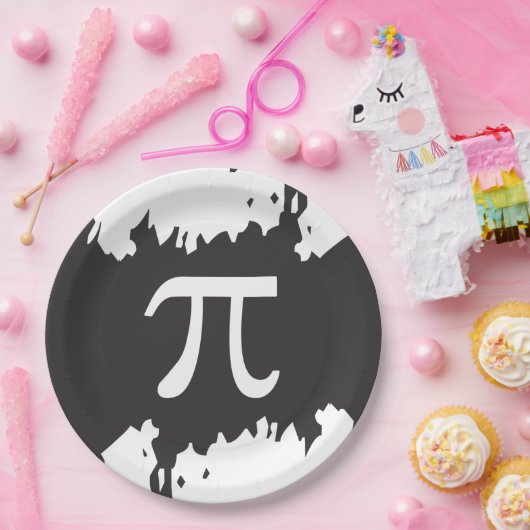 Bord abstract PI-symbool (Feest)