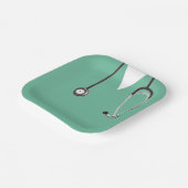 Bord Afstuderen van verpleegkundigen op school (Gebogen)