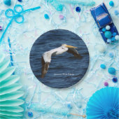 Bord Amerikaanse White Pelican paper (Feest)