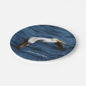 Bord Amerikaanse White Pelican paper (Gekanteld)