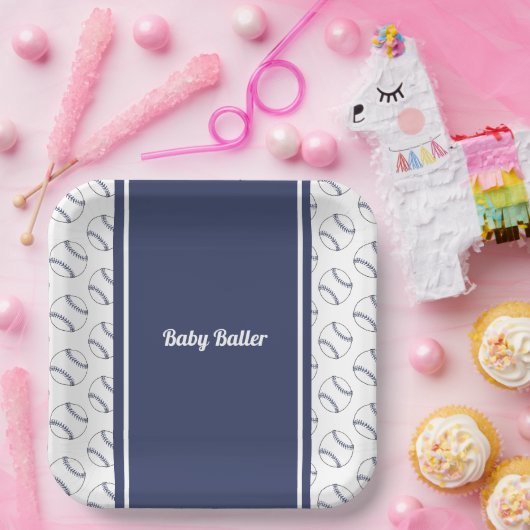 bord baby-beller papier (Feest)