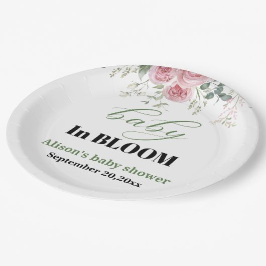 bord baby shower (Gekanteld)