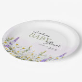 Bord baby shower papier (Gekanteld)