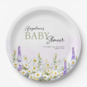 Bord baby shower papier (Voorkant)