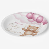 Bord baby shower papier (Gekanteld)