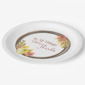 Bord Bedankt papier geven (Gekanteld)