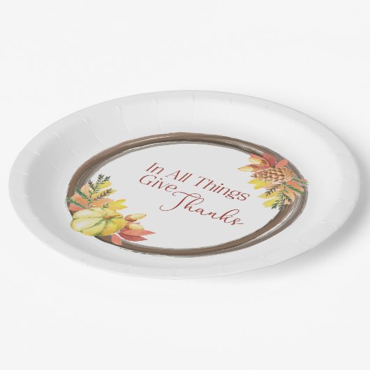 Bord Bedankt papier geven (Gekanteld)