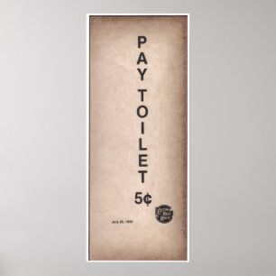  bord - Betaal 5 eBay-winkel Poster