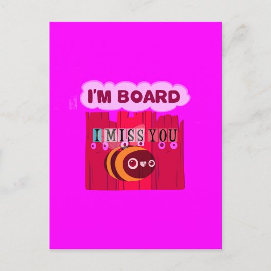 Bord Bij Kunstprint Briefkaart (Voorkant)