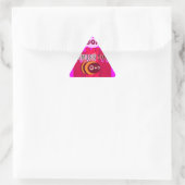 Bord Bij Kunstprint Sticker (Tas)